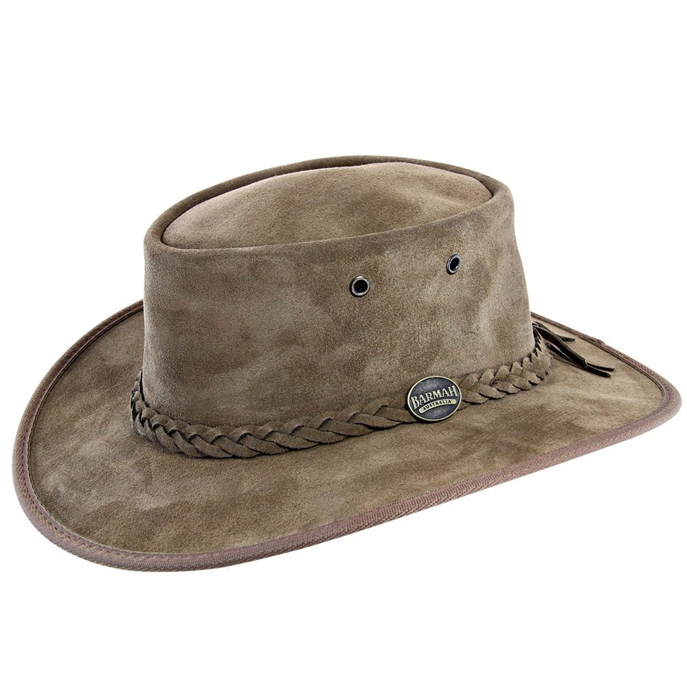 Barmah Hats - Kidz Lidz Suede Hat - Aussie Made – The Hat Store