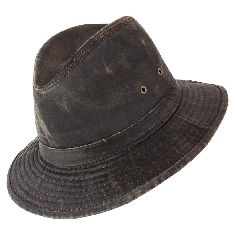 The Outback Jack - Weathered Cotton Hat – The Hat Store