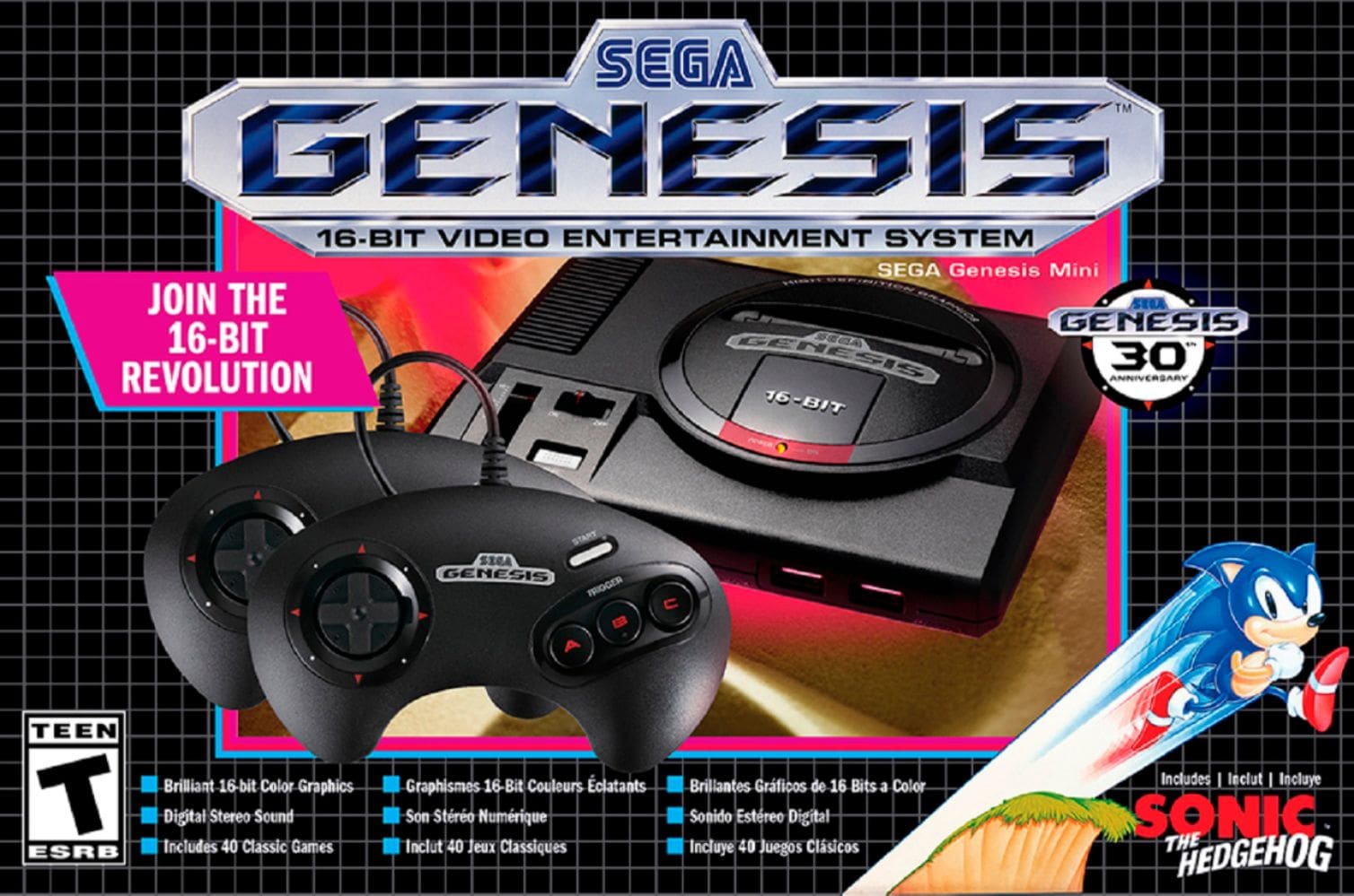 sega genesis version amerique de la console sega mega drive