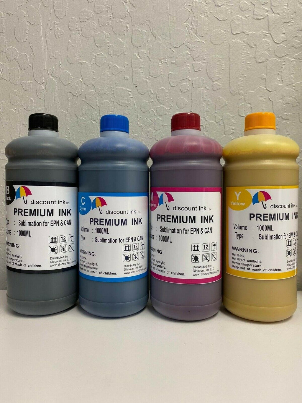 4x1000ml sublimation Ink for Epson Printer Cartridges –
