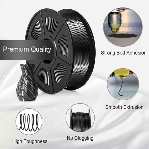 PLA Silk Gray Filament 1.75mm 3D Printer Filament 2.2 LBS Spool 3D Pri –  discountinkllc