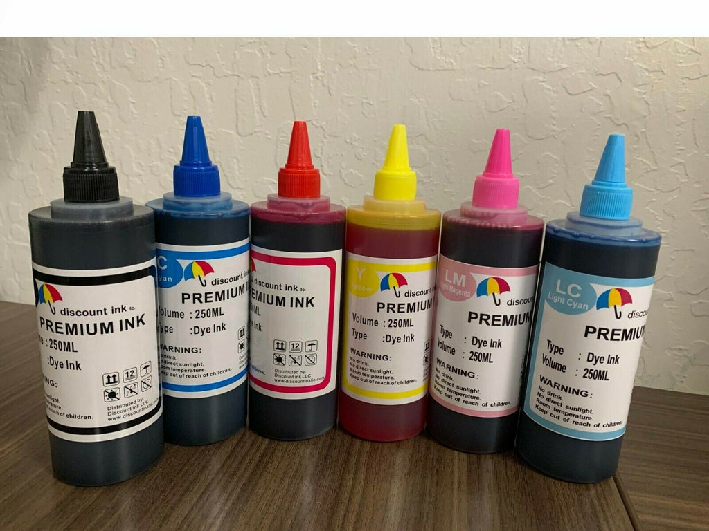 Premium Anti-UV Ink Refill Bottles T552 552 for Epson Ecotank ET