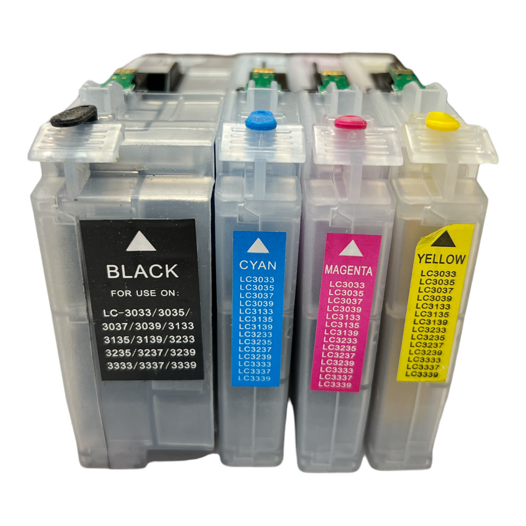 Alsjeblieft kijk aanval welzijn Sublimation Refillable Ink Cartridges work for brother LC3037 LC3039 M –  discountinkllc
