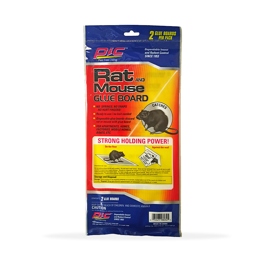 Pic Rat Glue Board 2Pk - Case of 24
