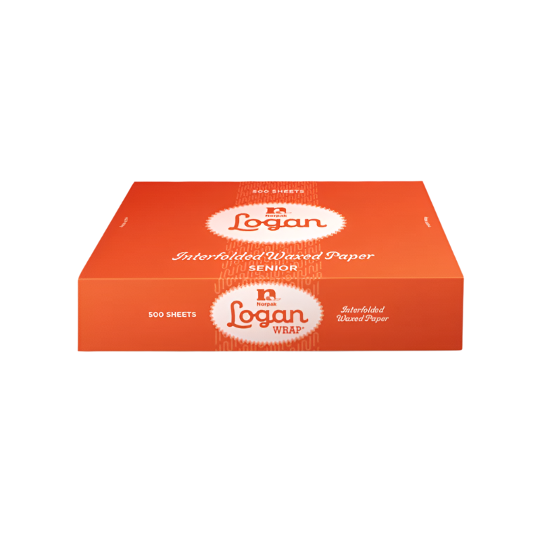 Norpak - Logan Wrap Interfolded Deli Wax Paper, 10.75" x 8" - Case of 12
