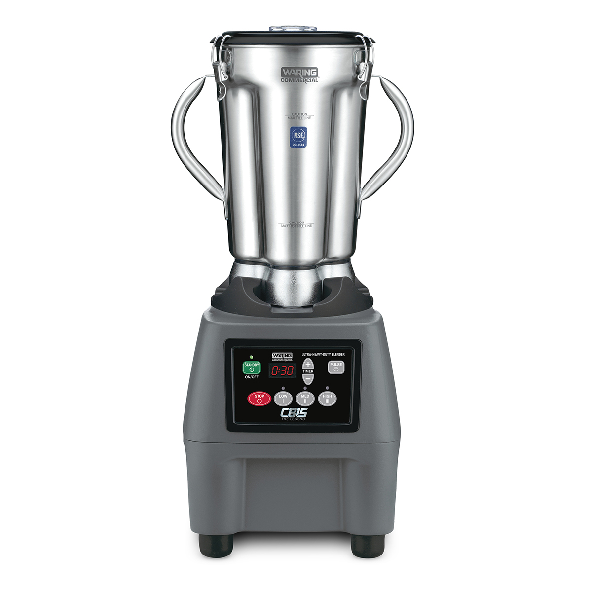 The Legend One-Gallon Food Blender with Electronic Keypad and Timer CB15T
