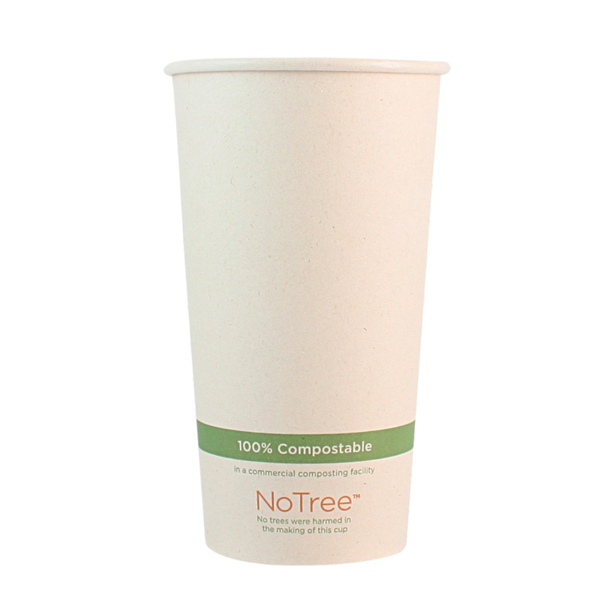 World Centric CU-SU-20 - 20oz NoTree Paper Hot Cup - Case of 1000