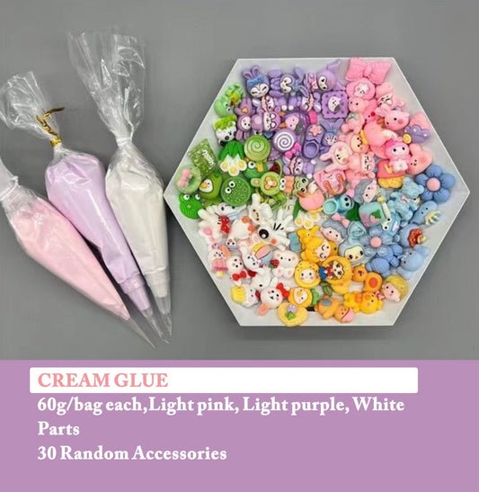 DIY Cream Glue Hairpin Set – CloudDIY