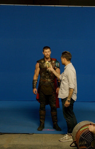 BTS with Christopher Hemsworth