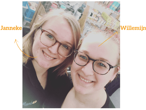 Janneke en Willemijn Mambeco