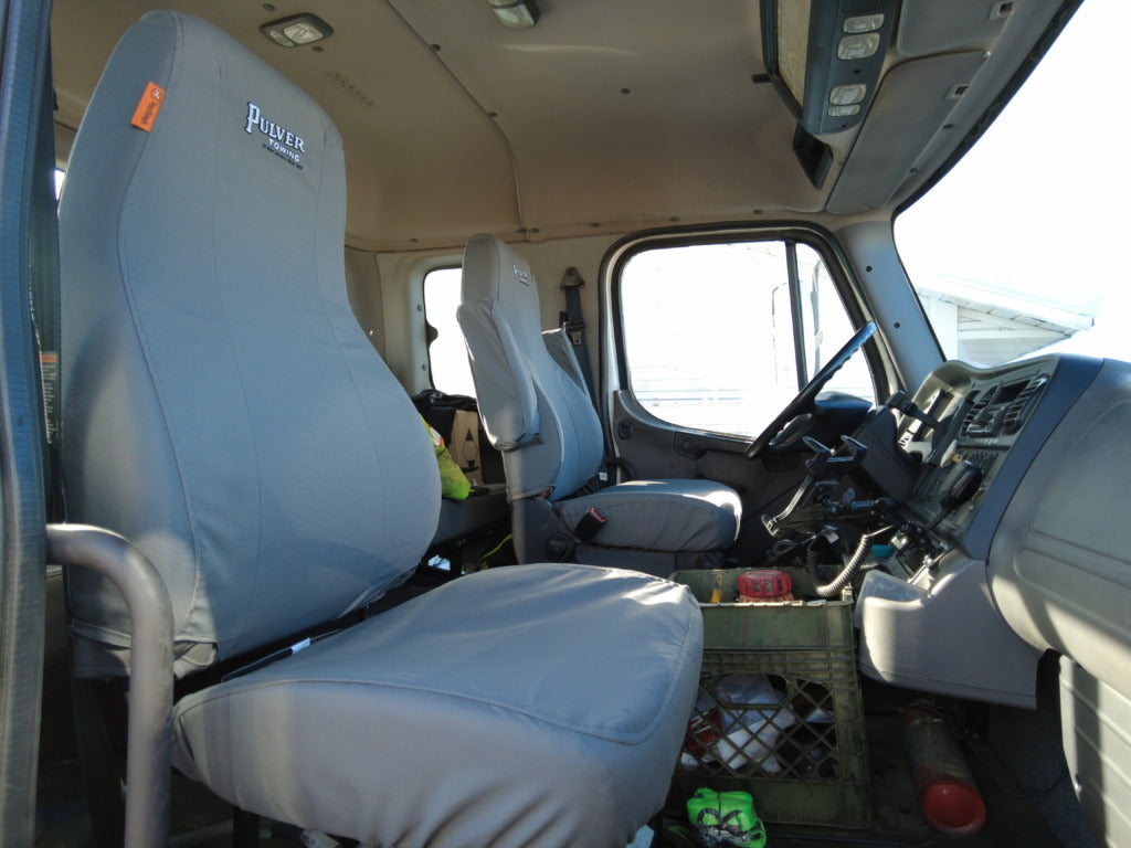 TigerTough seat covers installed in a truck