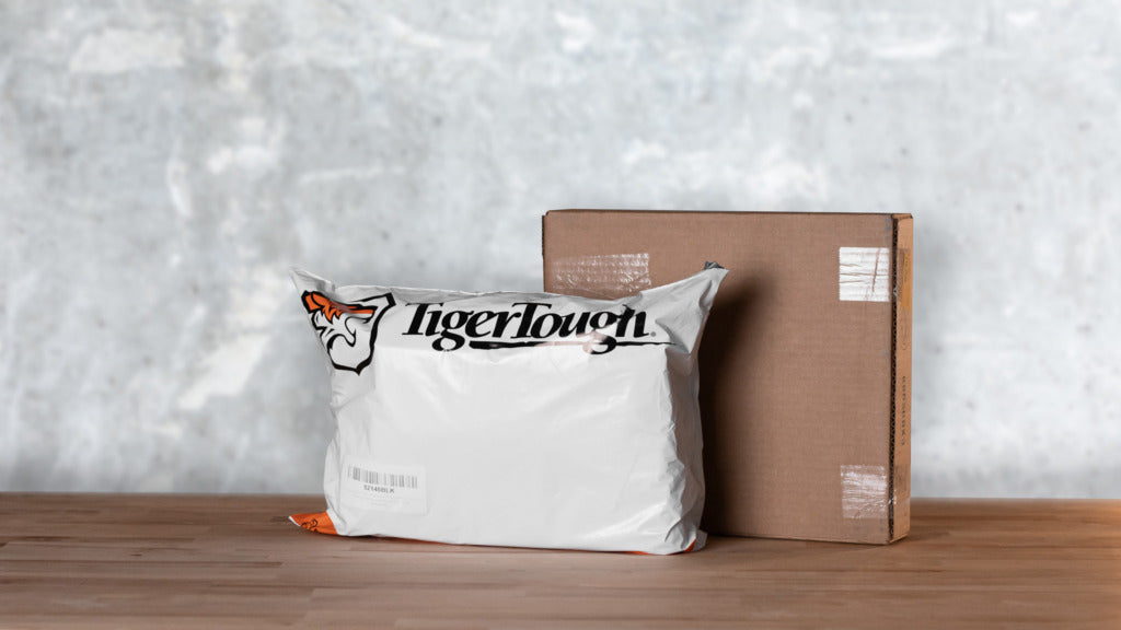 WeatherTech and TigerTough shipping packages