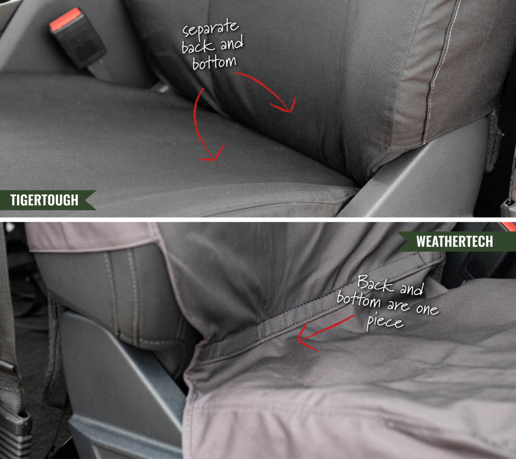 WeatherTech Seat Protectors vs TigerTough Seat Covers Review - TigerTough