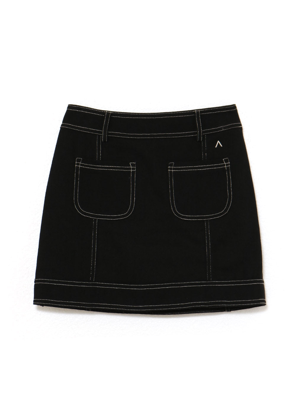 ANDMARY】Back ribbon mini skirt