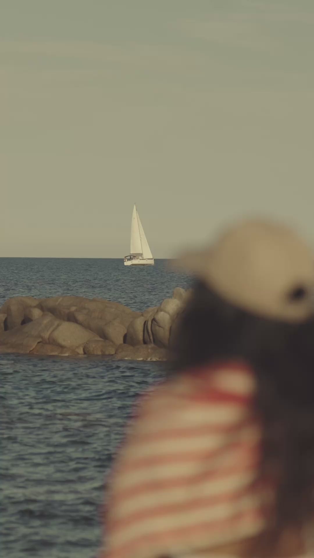 La fouta sur la plage