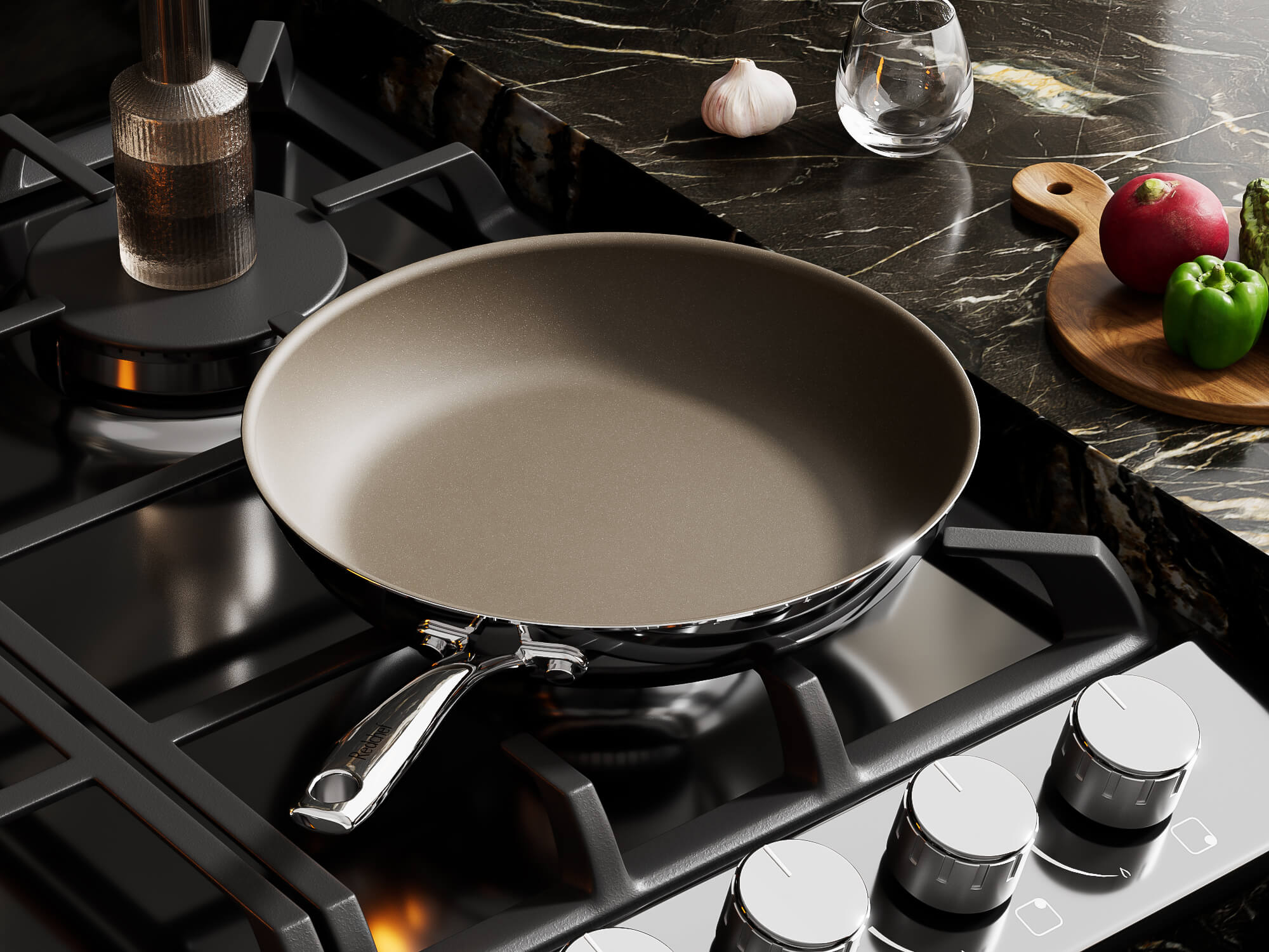 New! Titanium Frying Pan