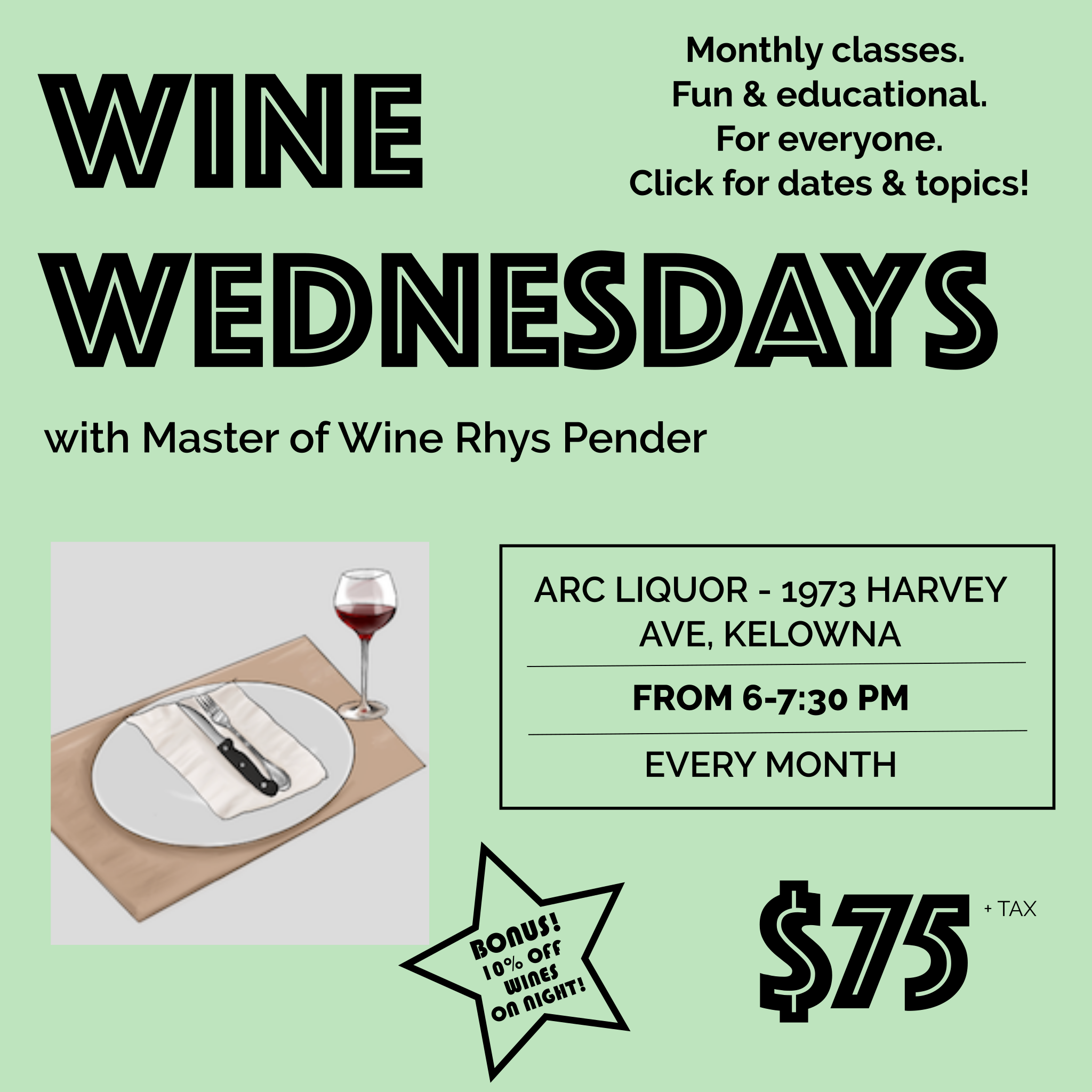 Wine Wednesdays with Master of Wine Rhys Pender