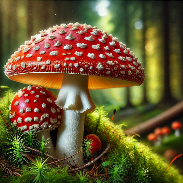 ¿Qué hace que Amanita Muscaria sea tan reconocible?