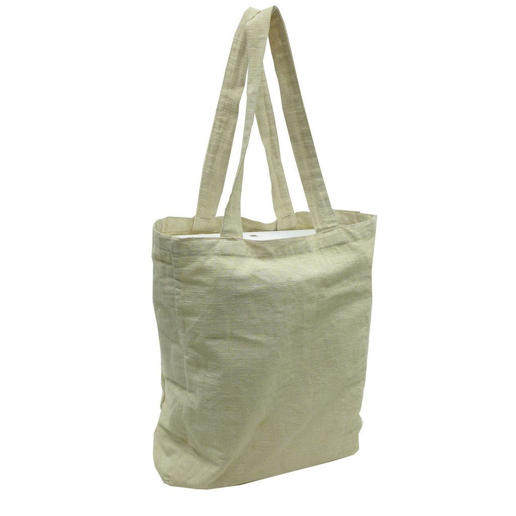 Calico Tote Bag With Gusset(CA-13) - greenpac.com.au