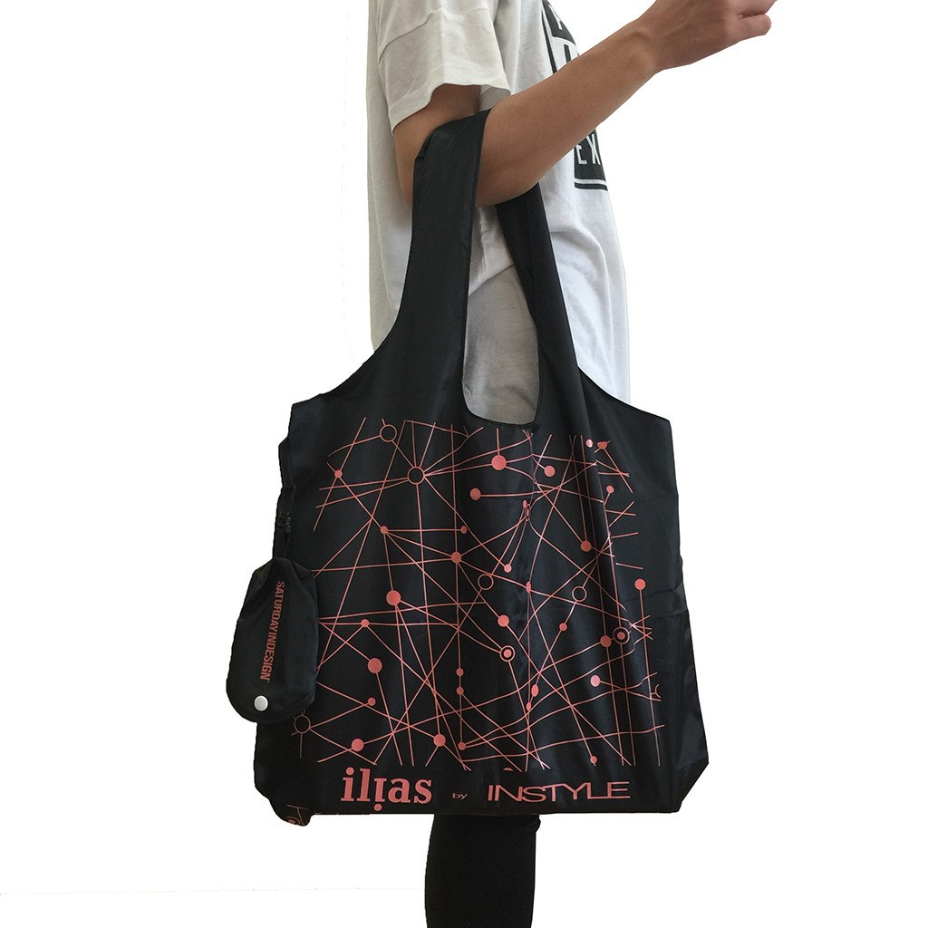 Nylon Foldable Tote Bag(NY-03) - greenpac.com.au