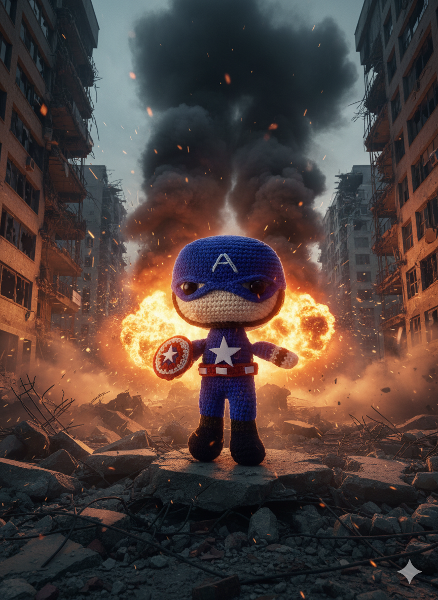 Funko Crochet Capitán América