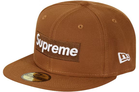 Supreme Money Box Logo New Era White – The Garden