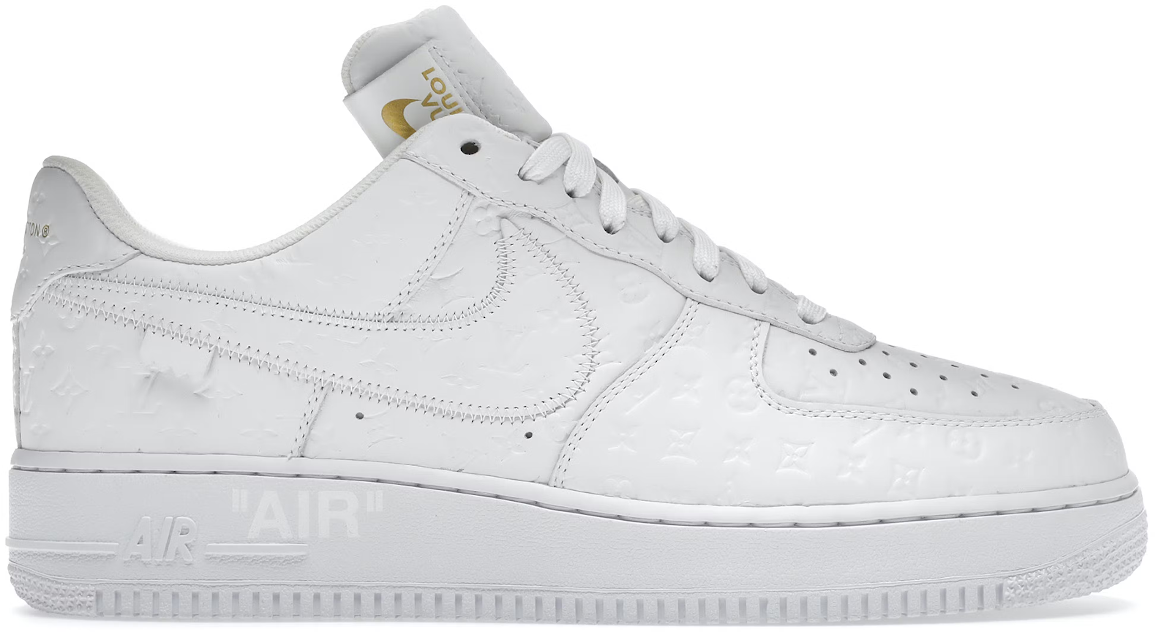 Louis Vuitton Nike Air Force 1 Low «By Virgil Abloh White Red» – Rocket  Sneakers Store