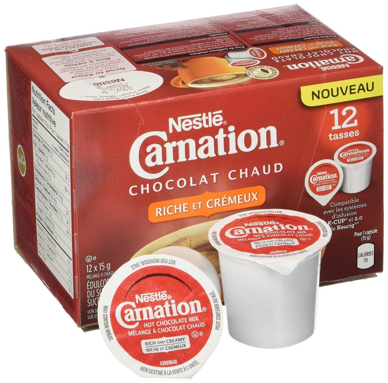 Dosette K-Cup® de chocolat chaud Carnation