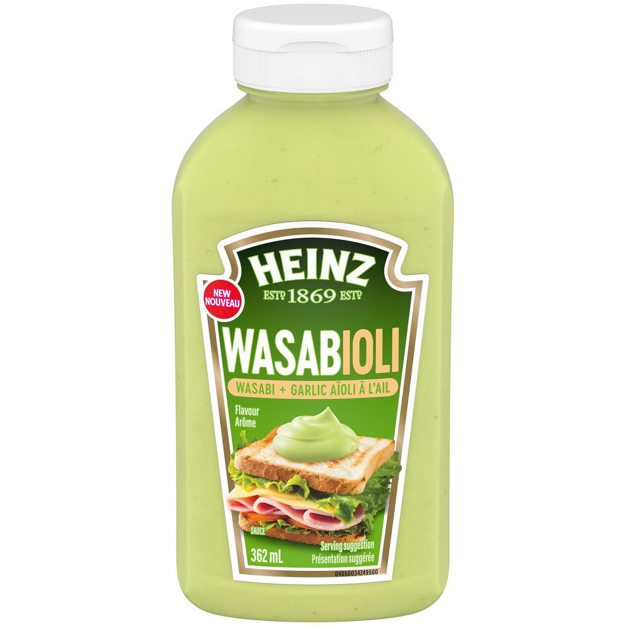 HEINZ Hot and Spicy Aioli, 355ml/12 oz., Dipping Sauce {Imported from  Canada}