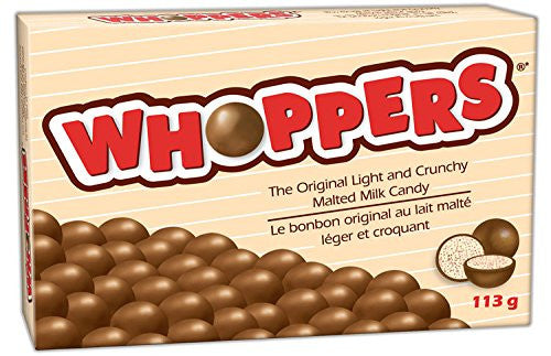 Hershey's Whoppers Original Light and Crunchy Malted Milk Candy