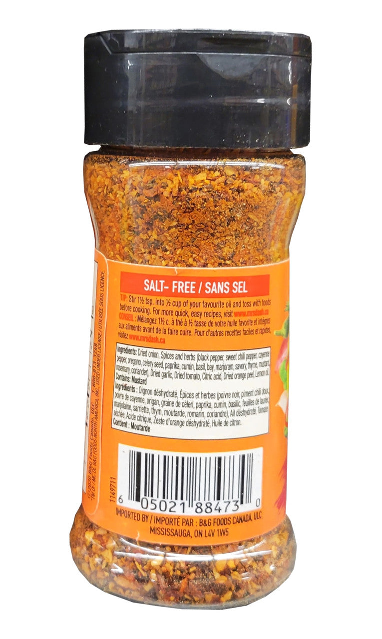  Dash Salt-Free Seasoning Blend, Tomato, Basil and Garlic, 2  Ounce (Pack of 12) : Mixed Spices And Seasonings : Grocery & Gourmet Food