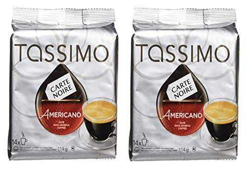  Tassimo Carte Noire Long Espresso, 70 T-Discs (5 Boxes of 14  T-Discs) {Imported from Canada} : Grocery & Gourmet Food