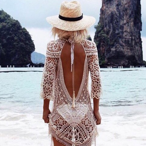 white beachwear