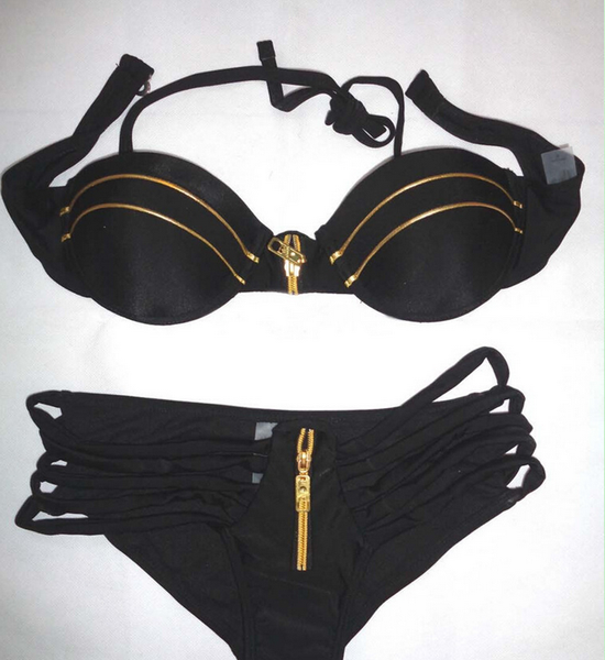 Fashion Zipper Bikini – wensoal