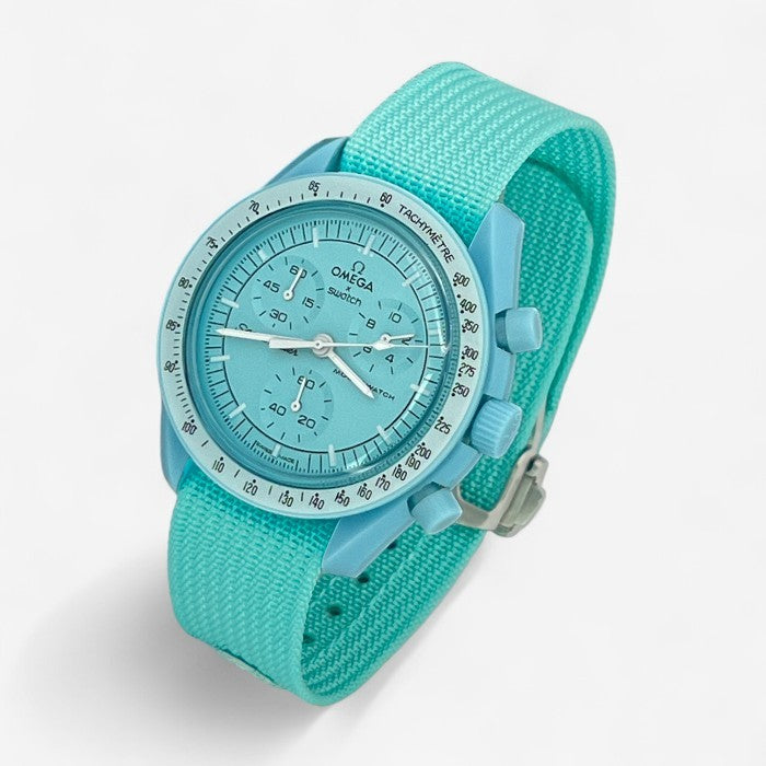 MoonSwatch Premium-Canvas-Armband