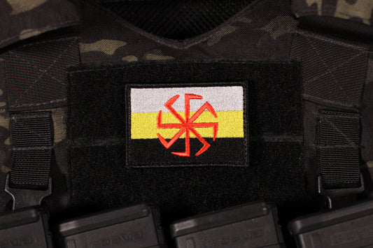 KOLOVRAT, Slavic Velcro Patch military patches Clothing - Outdoor