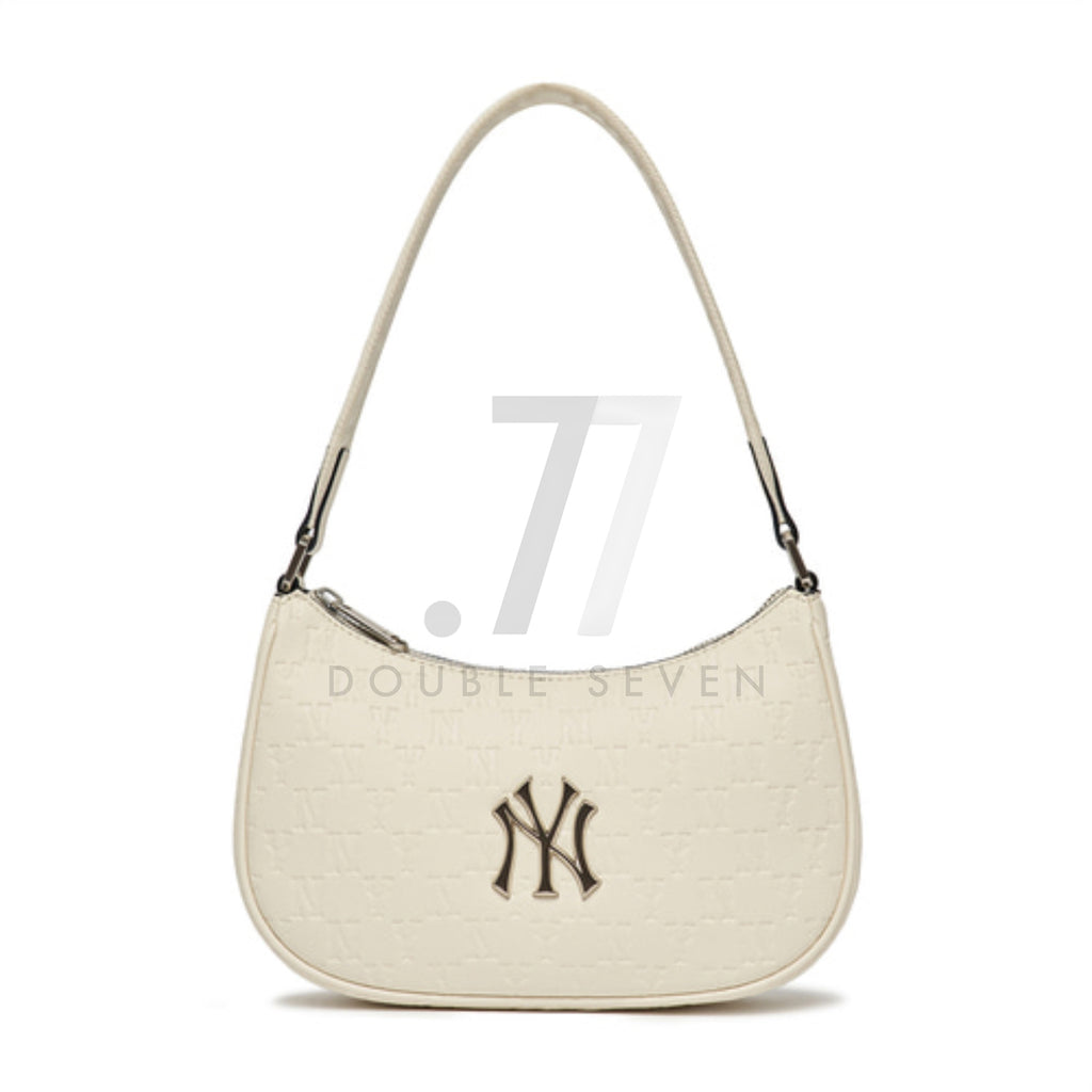 MLB Monogram New York Yankees Nylon Hobo Bag (Preorder) – Double