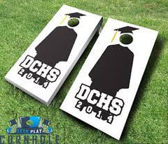 custom graduation cornhole boards