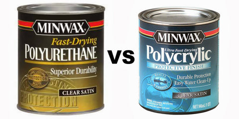 Difference Between Polyurethane and Polycrylic