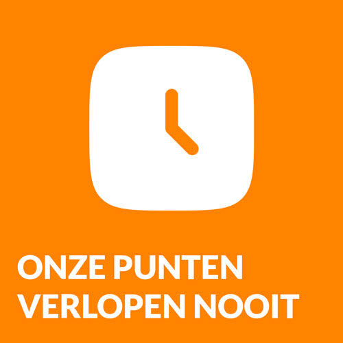 Onze punten verlopen nooit