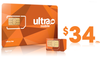 Ultra Mobile $34 Plan & SIM Kit