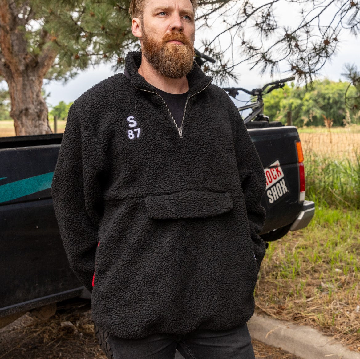SRAM S87 Sherpa Fleece Pull-Over Anorak