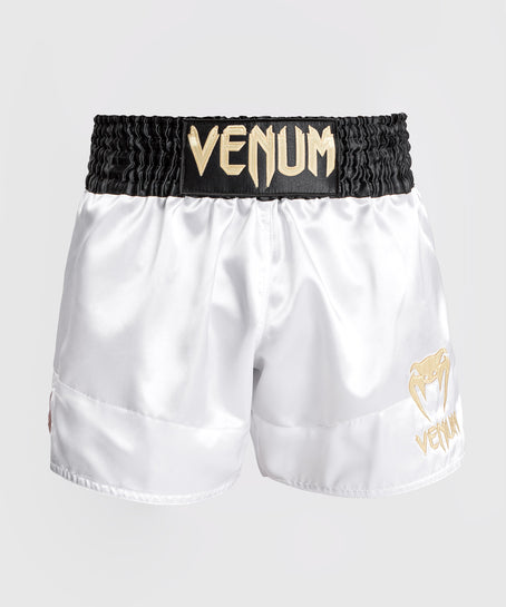 Short de boxe Thaï Venum classic-M-Noir et Blanc--M-Noir et Blanc---Noir /  Blanc - M----Noir et Blanc- Shorts et bermuda de sport - Achat & prix