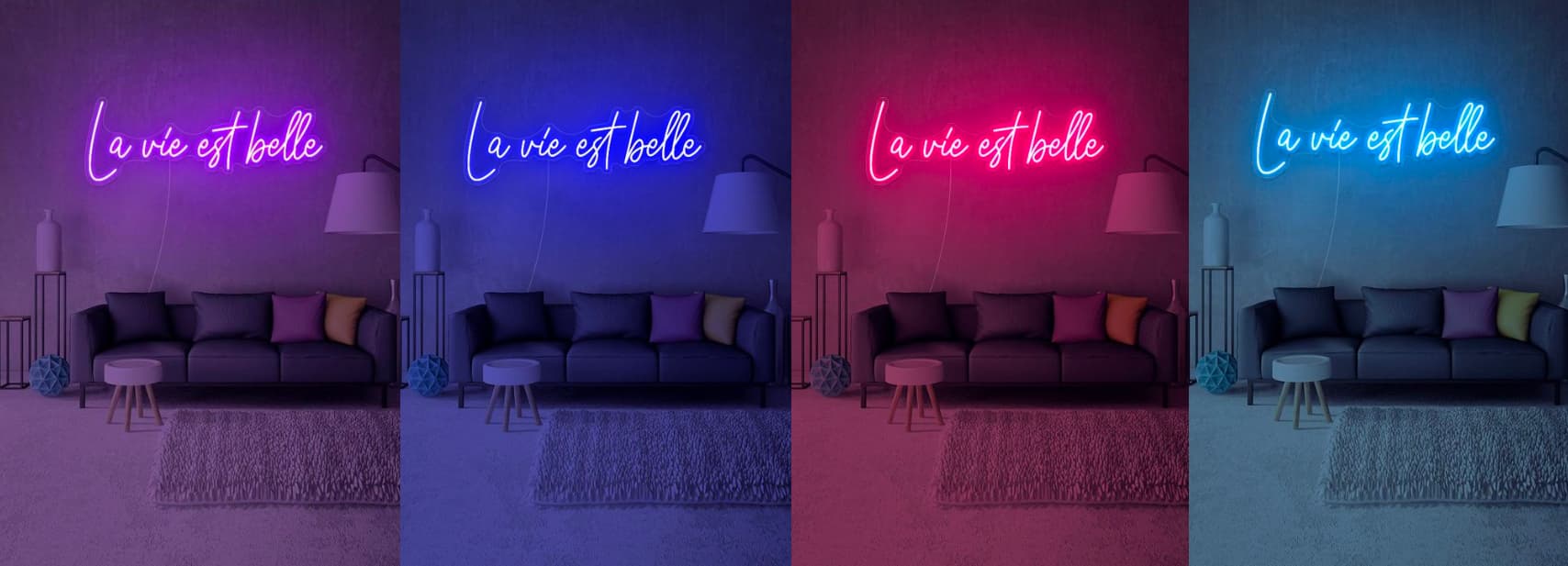 néon led mural