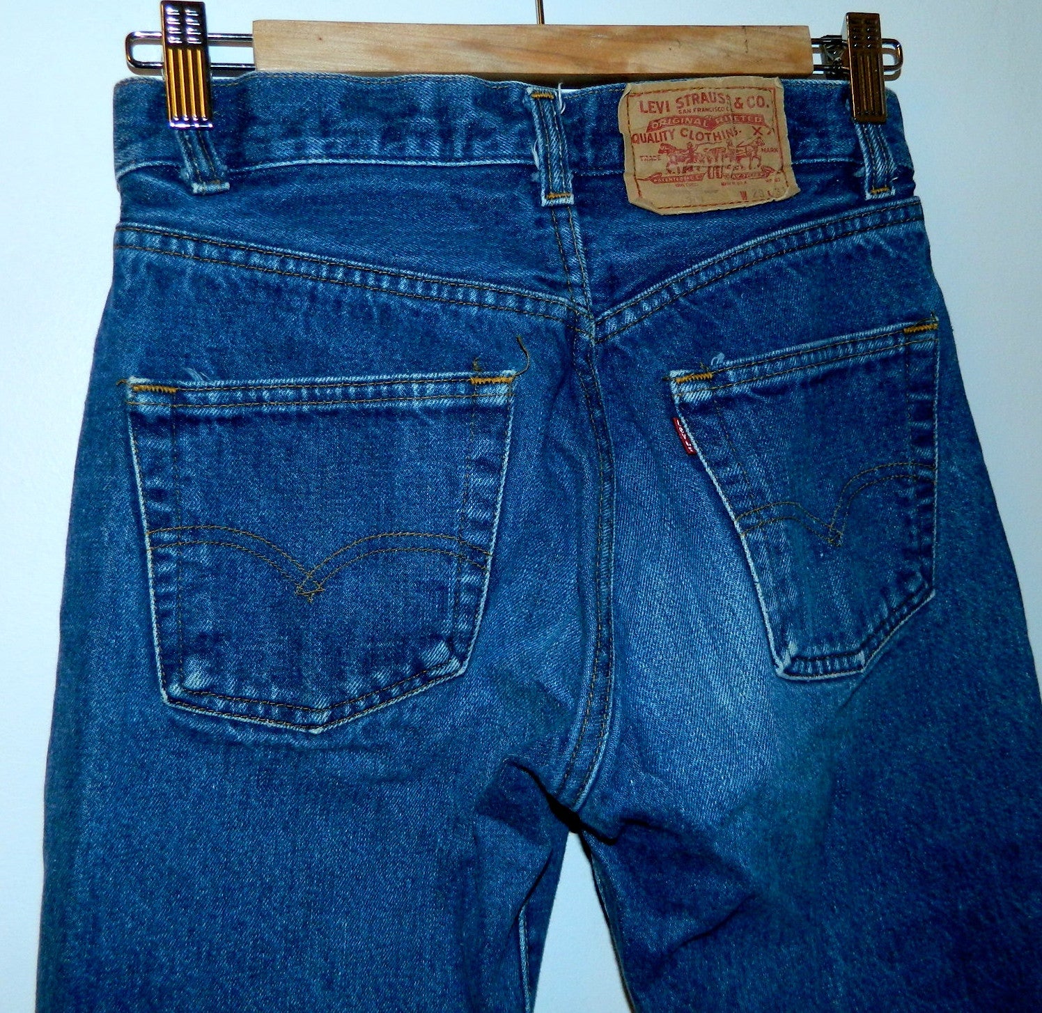 vintage 80s Levi's 501 jeans Shrink to Fit 1983 size 27 – Retro Trend ...