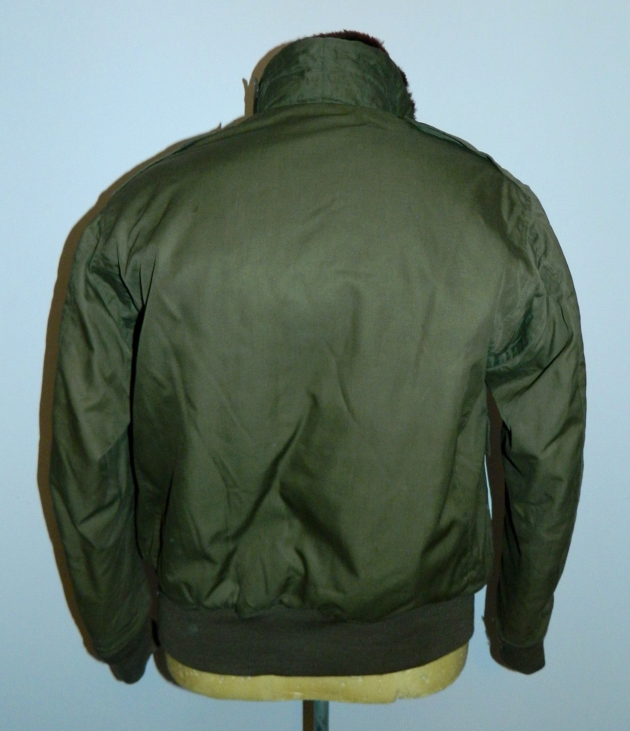 vintage 1940s B 10 flight jacket USAAF WWII cloth bomber jacket 42 ...