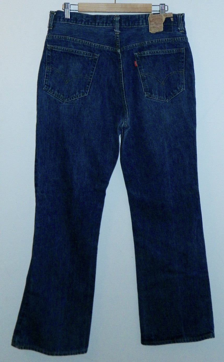 vintage 1980s jeans LEVI'S 517 boot cut dark denim 36 x 31 – Retro ...
