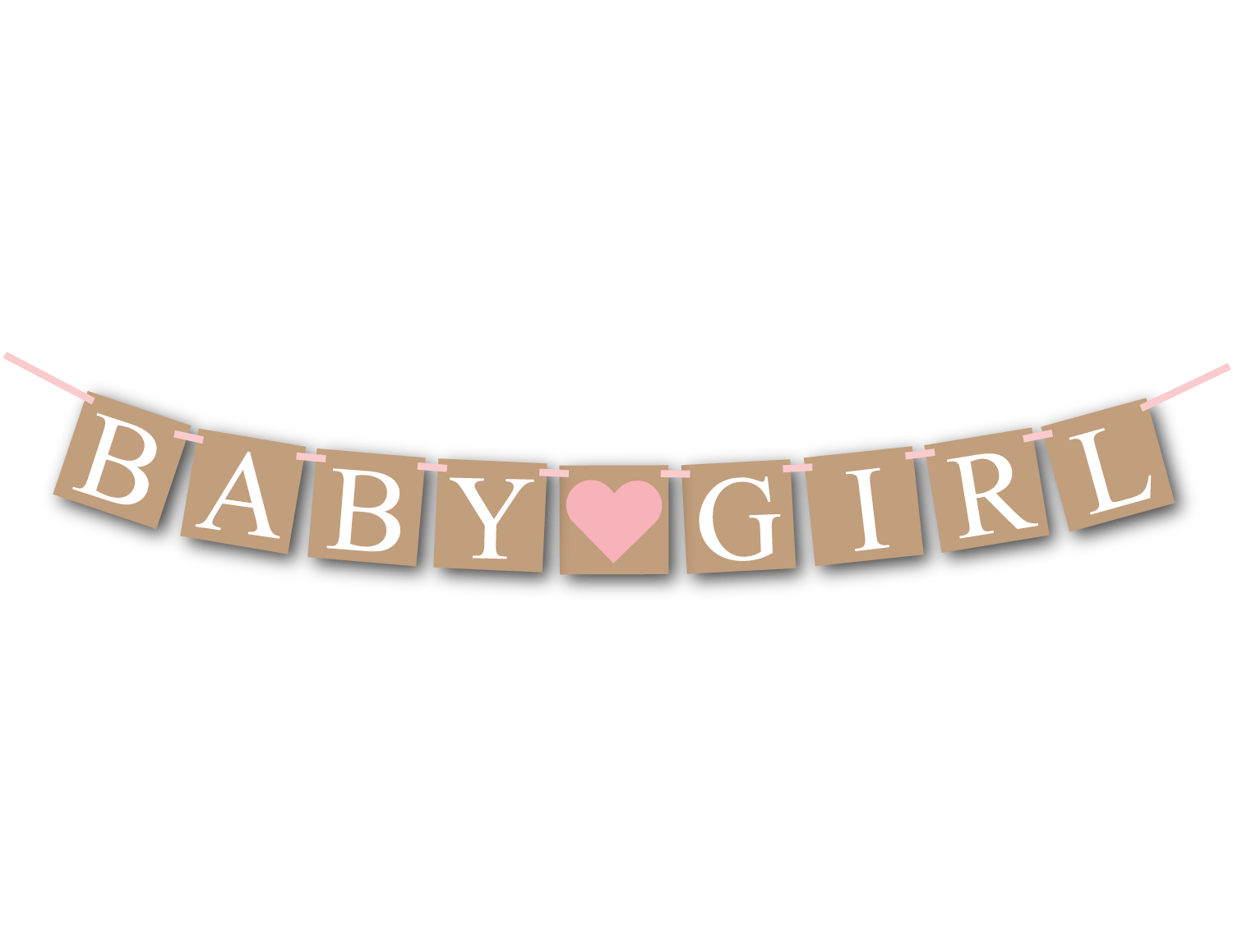 Rustic Girl Banner Printable DIY Decoration – Celebrating Together