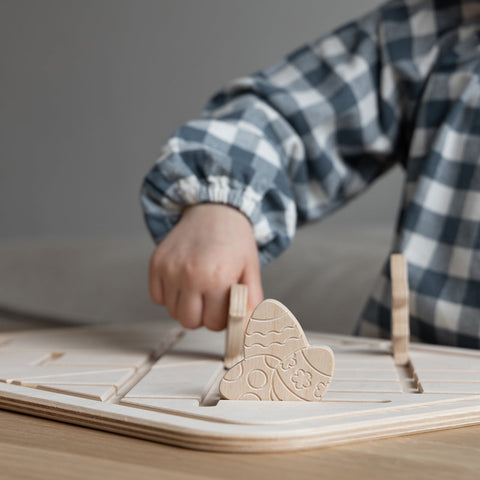 wooden toy playground