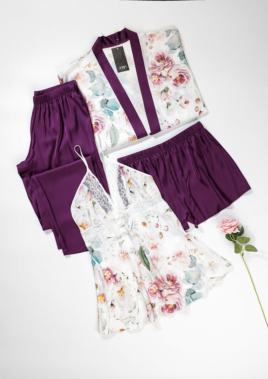 Pajama 4 pcs Satin